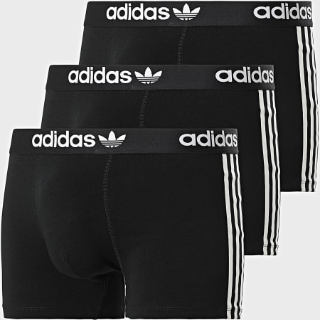 Adidas Originals - Lot De 3 Boxers IQ9562 Noir