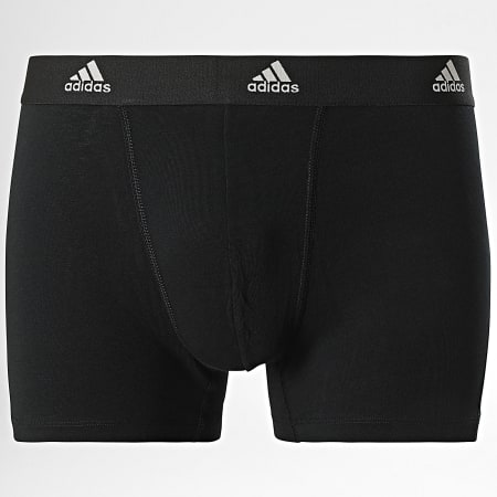 Adidas Sportswear - Lot De 3 Boxers JJ6544 Noir Gris Rose