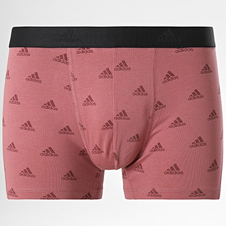 Adidas Sportswear - Lot De 3 Boxers JJ6544 Noir Gris Rose