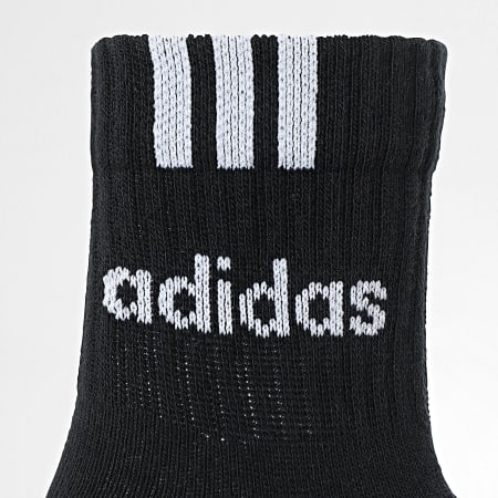 Adidas Sportswear - Lot De 3 Paires De Chaussettes 3 Stripes Linear IC1294 Noir