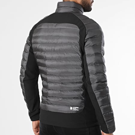 Comme Des Loups - Doudoune Chauffante Springs Gris Anthracite