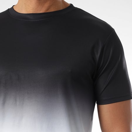 LBO - Tee Shirt Dégradé 0291 Noir Blanc