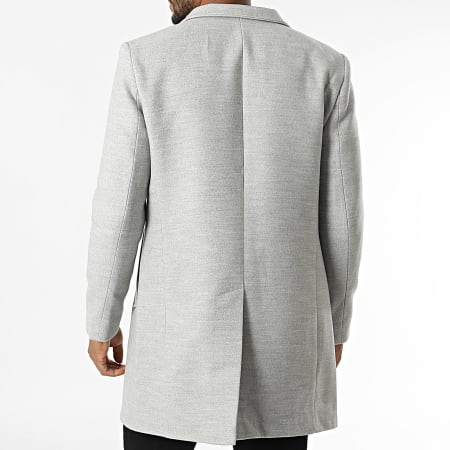 Mackten - Manteau Gris Chiné