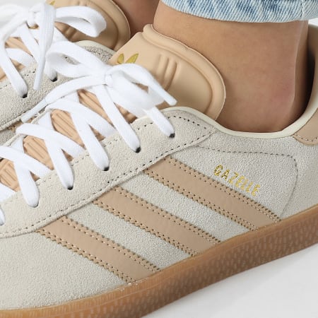 Basket gazelle femme beige store