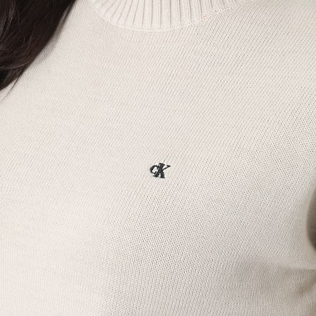 Calvin Klein - Pull Femme 4802 Beige Clair