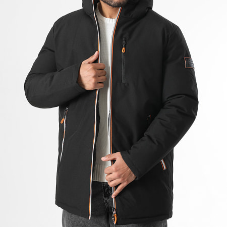 Geographical Norway - Parka con capucha Cassim Negro