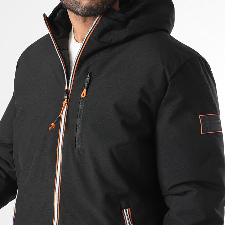Geographical Norway - Parka con capucha Cassim Negro