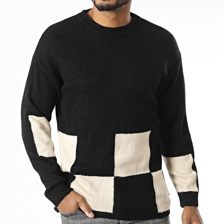 Ikao - Pull Noir Beige