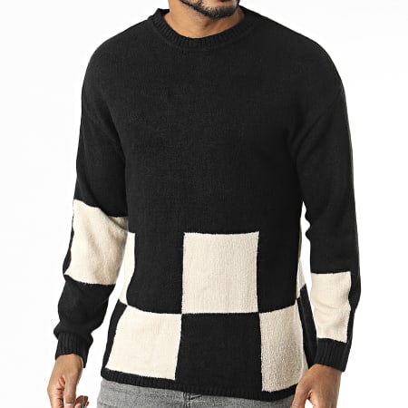 Ikao - Pull Noir Beige