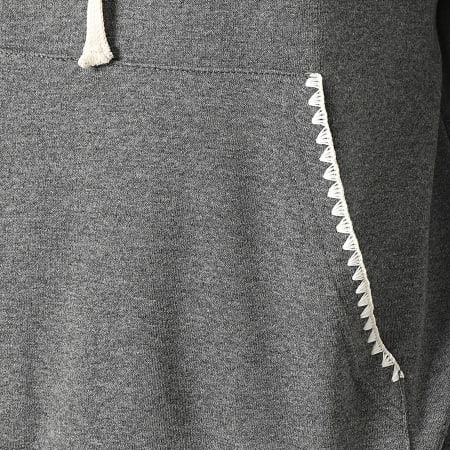 Ikao - Sweat Capuche Gris Anthracite Chiné