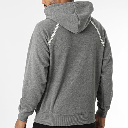 Ikao - Sweat Capuche Gris Anthracite Chiné