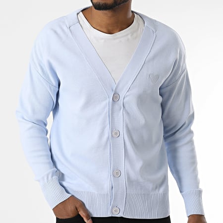 Ikao - Cárdigan azul claro