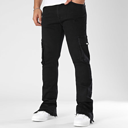 Ikao - Vaqueros Cargo 534 Negro