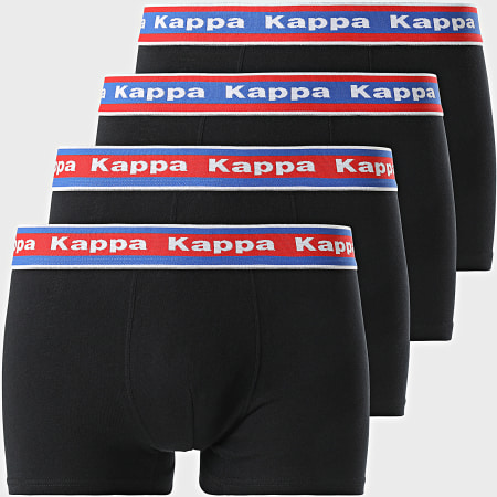 Kappa - Lot De 4 Boxers 92890113 Noir