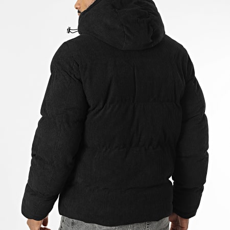 KZR - Doudoune Capuche Noir