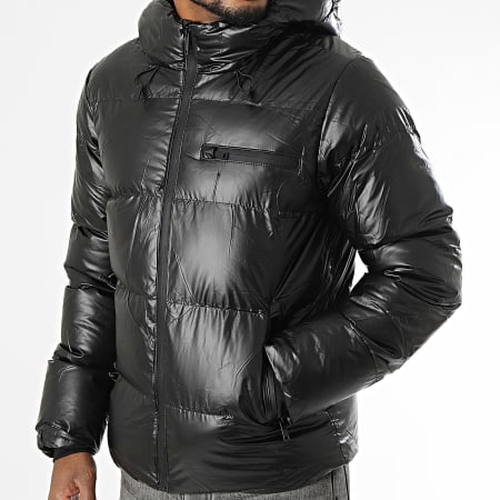 KZR - Doudoune Capuche Noir