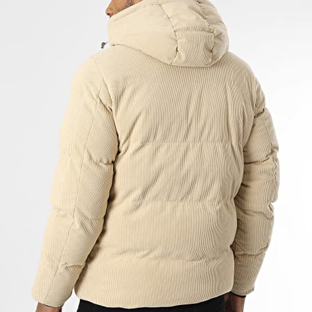 KZR - Doudoune Capuche Beige