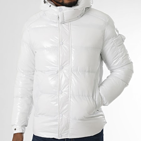 KZR - Doudoune Capuche Blanc