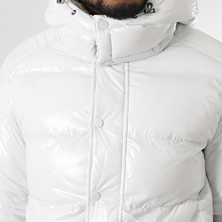 KZR - Doudoune Capuche Blanc