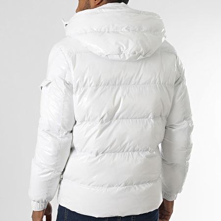 KZR - Doudoune Capuche Blanc