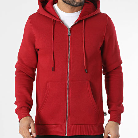 Armita Hooded zip sweatshirt Bordeaux Ryses