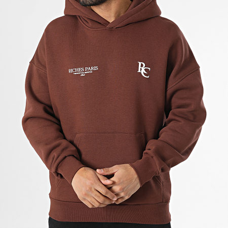 Classic Series - Sweat Capuche Marron