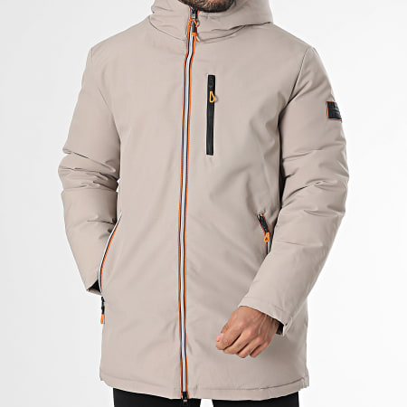 Geographical Norway - Parka con capucha Cassim beige