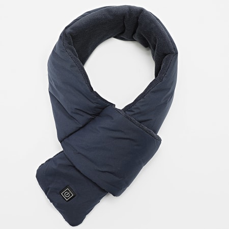 Kymaxx - Marineblauwe verwarmde sjaal