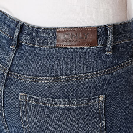 Only - Vaqueros pitillo para mujer Sui Blue Denim