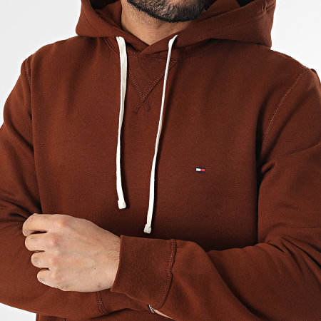 Tommy Hilfiger - Sweat Capuche Essential Seasonal 9997 Marron
