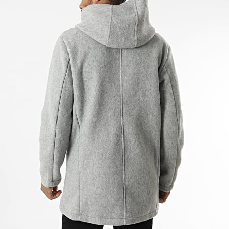 Uniplay - Veste Longue Capuche Gris