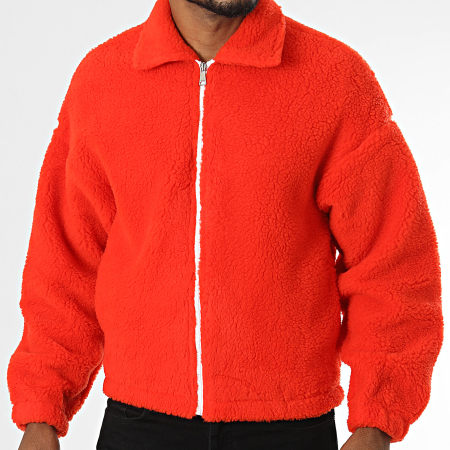 Uniplay - Veste Polaire Zippée Orange