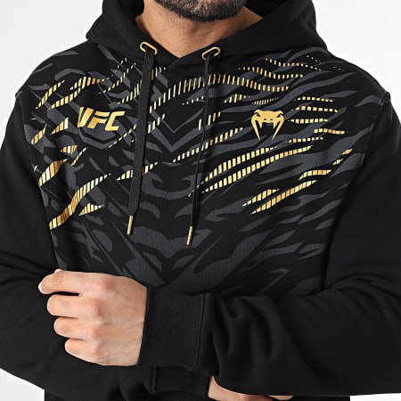 Venum - UFC Replica Sudadera con capucha Negro Oro