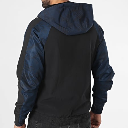 Venum - UFC Fight Week Azul Marino Negro Chaqueta con cremallera y capucha