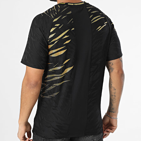 Venum - Camiseta UFC Authentic Fight Night Negro Oro