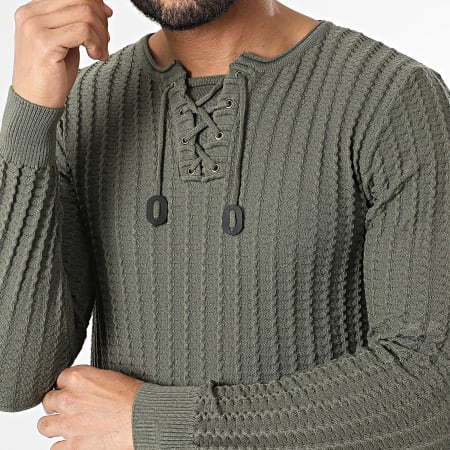 Armita - Suéter verde caqui