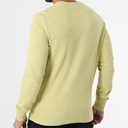 Calvin Klein - Sweat Crewneck Waffle 7117 Vert Clair