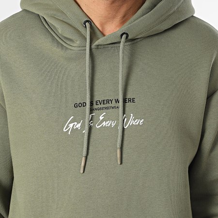 Classic Series - Sweat Capuche Vert Kaki