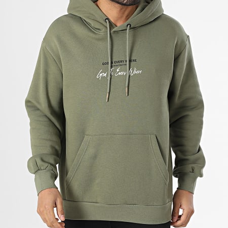 Classic Series - Sweat Capuche Vert Kaki