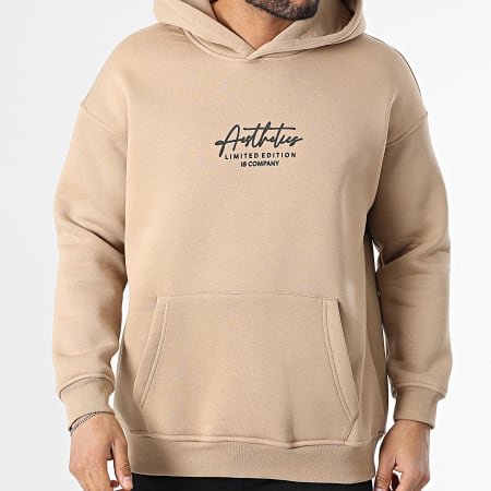 Classic Series - Sudadera con capucha beige