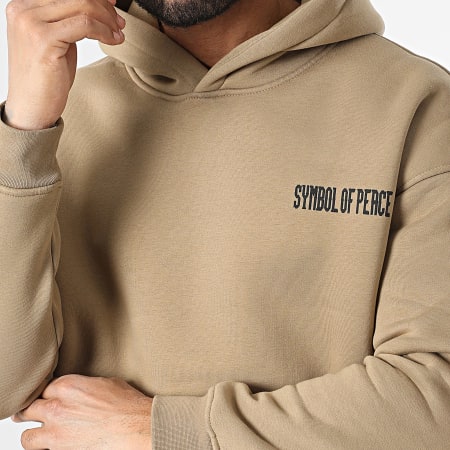 Classic Series - Sudadera con capucha beige