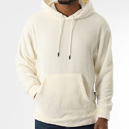 Classic Series - Sweat Capuche Polaire Beige Clair