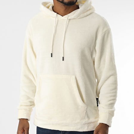 Classic Series - Sweat Capuche Polaire Beige Clair