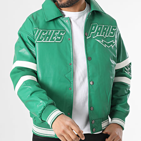 Classic Series - Veste Teddy Verte