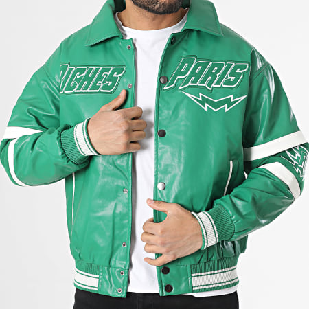 Classic Series - Veste Teddy Verte