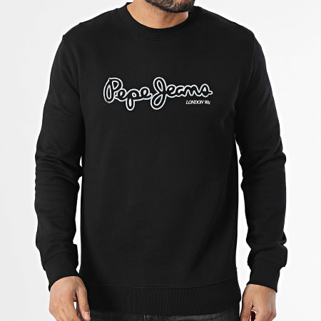 Pepe Jeans - Crewneck Sweat Dorian PM582757 Black - Ryses