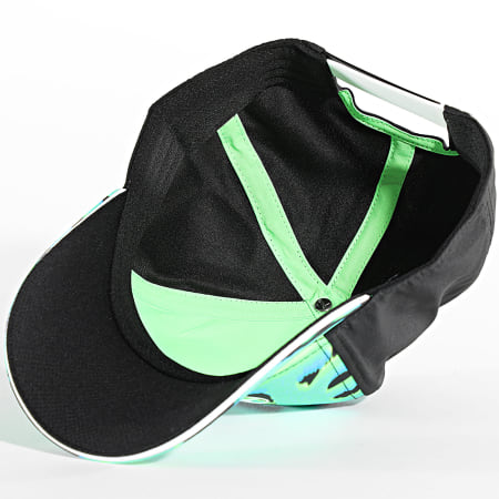 Puma - Casquette MAPF1 Neon Energy AMG Mercedes Noir Vert