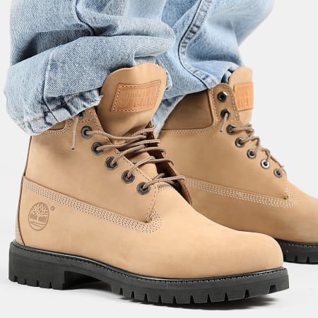 Timberland - Boots Premium 6 In Lace Waterproof Medium A2P6W Beige Nubuck