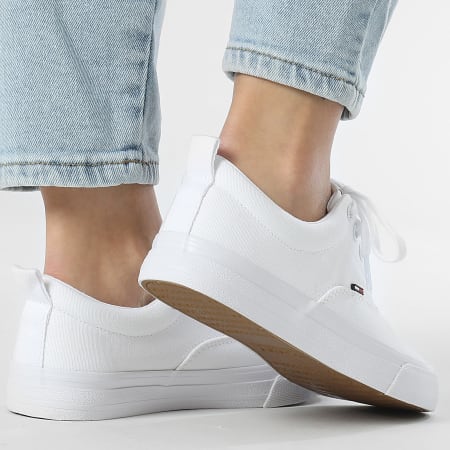 Tommy Jeans - Baskets Femme Classic Tommy Jeans 0986 White
