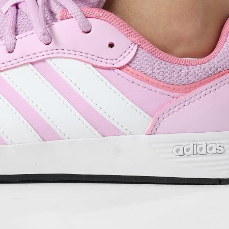 Adidas Sportswear - Baskets Femme Tensaur Switch J JI1055 Bliss Lilac Footwear White Bliss Pink
